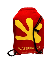 Load image into Gallery viewer, Geckobrands Waterproof Drawstring Backpack