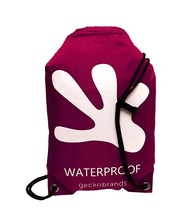 Load image into Gallery viewer, Geckobrands Waterproof Drawstring Backpack