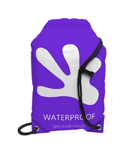 Load image into Gallery viewer, Geckobrands Waterproof Drawstring Backpack