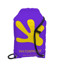 Load image into Gallery viewer, Geckobrands Waterproof Drawstring Backpack