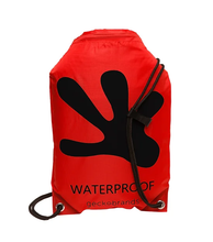 Load image into Gallery viewer, Geckobrands Waterproof Drawstring Backpack