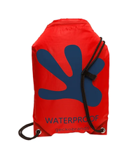 Load image into Gallery viewer, Geckobrands Waterproof Drawstring Backpack