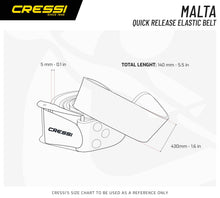 Load image into Gallery viewer, Malta Quick-Release Elastic Belt w/ Metal Buckle
