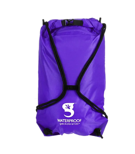 Geckobrands Waterproof Drawstring Backpack